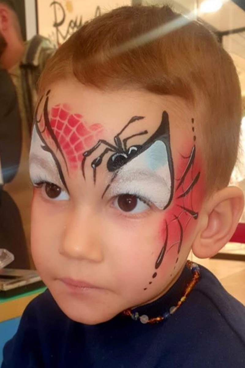 maquillage enfant menton